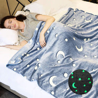 HKM-092819 Coral Fleece Children's Nap Blanket – Soft Cartoon Design for Cozy Comfort