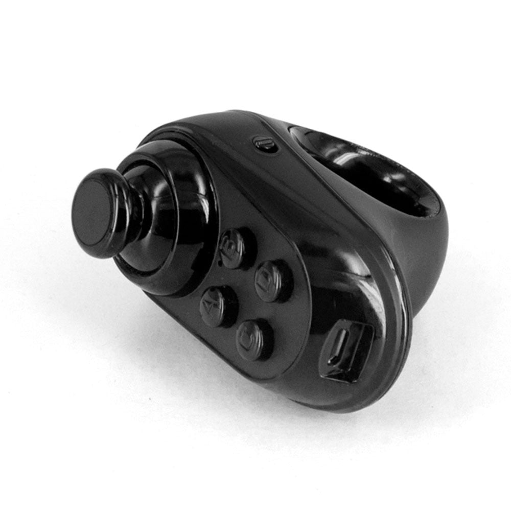 HKM-092819 Wireless Bluetooth Mini Remote Control for Android and iOS Devices with Built-in Lithium Battery