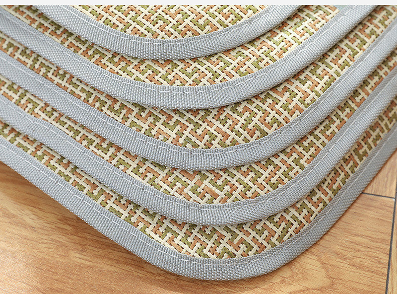 HKM-0930109 Cooling Pet Mat for Dogs - Non-Slip Rattan & Sponge Ice Cushion in Various Sizes