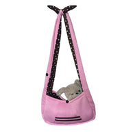 HKM-0930493 Soft Wool Pet Shoulder Bag for Small Dogs Up to 2.5kg - Solid Color Design