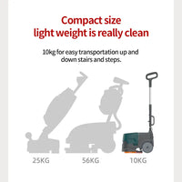 HKM-093075 Portable Mini Floor Scrubber 170W Handheld Cleaning Machine for Household Use