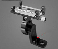 HKM-093203 Adjustable Aluminum Alloy Mobile Phone Holder for Car - Multiple Colors Available