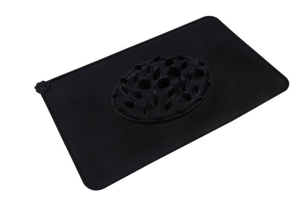 HKM-093331 Dog Claw Slow Feed Silicone Food Mat for Cats and Dogs - Heat Resistant and Eco-Friendly, 47x30cm
