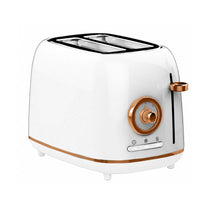 HKM-093395 Purple Retro 2-Slice Electric Bread Toaster with Sandwich Clamps