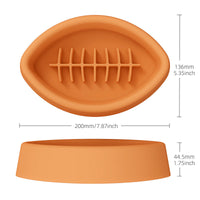 HKM-0934205 Silicone Anti-Choke Slow Feeding Bowl with Suction Cup for Pets