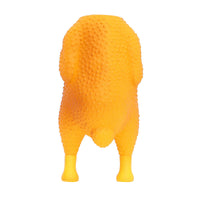 HKM-0934845 Dog Enamel Toys - Chicken Leg and Roast Chicken Design, Bite Resistant, Ideal for Indoor Play