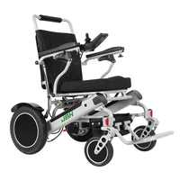 HKM-093523 Electric Wheelchair 500W Dual Motor for Elderly, Removable Battery, Lightweight Aluminum Alloy, 20km Range, Black