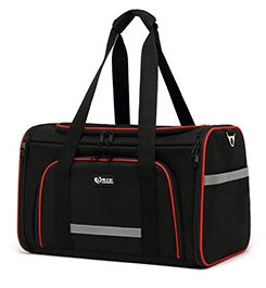 HKM-0936253 One-Shoulder Portable Folding Pet Carrier Bag - Versatile Oxford Cloth Design with Built-In Pet Pad