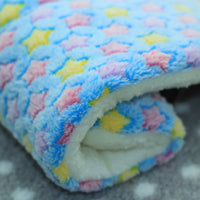 HKM-0937277 Reversible Fleece Pet Bed Mat - Soft, Washable Crate Pad for Dogs and Cats in Multiple Sizes
