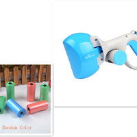 HKM-0937789 Automatic Portable Dog Pooper Scooper with Plastic Bag for Easy Cleanup