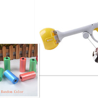 HKM-0937789 Automatic Portable Dog Pooper Scooper with Plastic Bag for Easy Cleanup