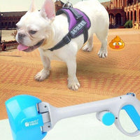 HKM-0937789 Automatic Portable Dog Pooper Scooper with Plastic Bag for Easy Cleanup