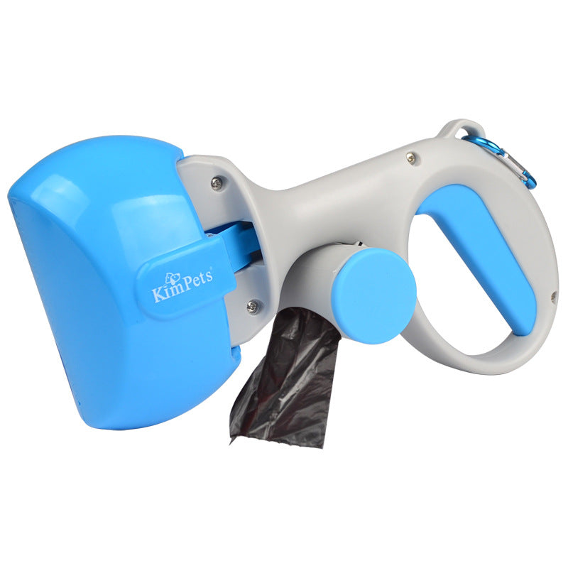 HKM-0937789 Automatic Portable Dog Pooper Scooper with Plastic Bag for Easy Cleanup