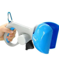 HKM-0937789 Automatic Portable Dog Pooper Scooper with Plastic Bag for Easy Cleanup