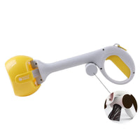 HKM-0937789 Automatic Portable Dog Pooper Scooper with Plastic Bag for Easy Cleanup