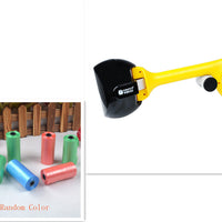 HKM-0937789 Automatic Portable Dog Pooper Scooper with Plastic Bag for Easy Cleanup