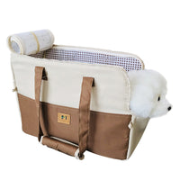 HKM-0938813 Breathable Canvas Crossbody Pet Carrier Bag - Medium Soft Design for Pets 2-5kg