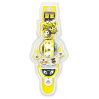 HKM-093907 3-in-1 Spinning Top Bracelet Toy with Mini Pull Back Car for Kids Ages 2-4