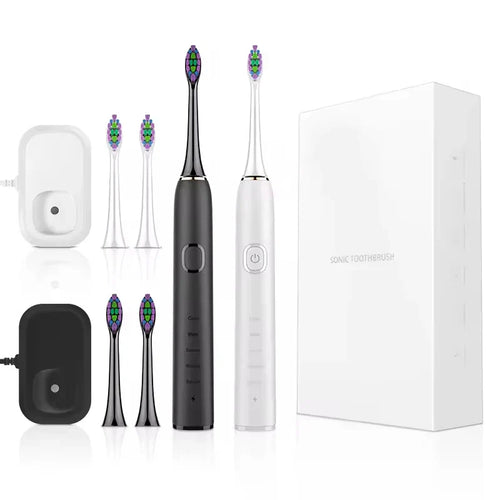 HKM-093971 Ultrasonic Rechargeable Electric Toothbrush for Effective Teeth Cleaning
