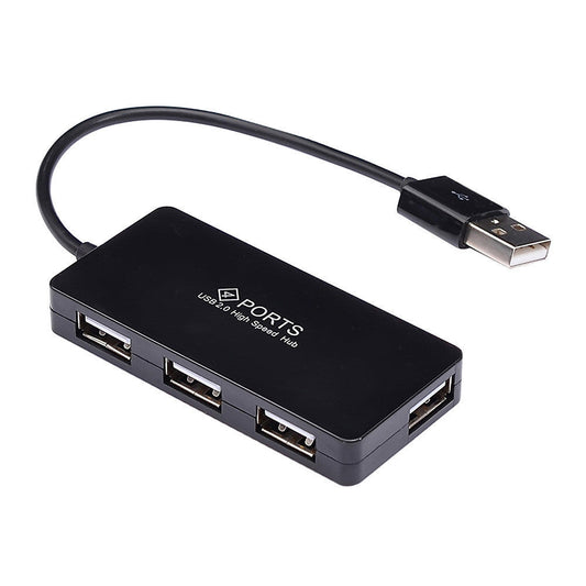 HKM-094035 Compact 4-Port USB Hub with High-Speed Connectivity and Current Protection