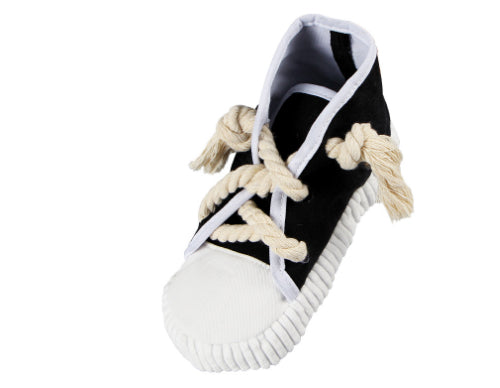 HKM-0940605 Pet Simulation Sounding Toy - Colorful Cloth Canvas Shoes for Interactive Play