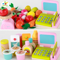 HKM-094099 Wooden Military Mini Market Play Set for Kids - Role Play Toy WST001