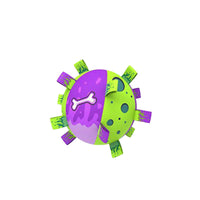 HKM-0941245 Interactive Soccer Ball Dog Toy with Straps for Tug of War and Water Play, Durable Design for Medium Dogs