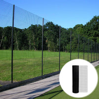 HKM-0941373 24 Inch x 50 Ft Black Vinyl Coated Hardware Cloth - 21 Gauge Metal Fencing for Poultry, Garden & Home Use