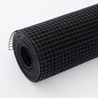 HKM-0941373 24 Inch x 50 Ft Black Vinyl Coated Hardware Cloth - 21 Gauge Metal Fencing for Poultry, Garden & Home Use