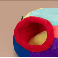 HKM-0943805 Cozy Pufferfish Pet Bed for Cats and Dogs - Winter Warm Litter Mat, Soft Polyester Fiber, 545x505x345mm