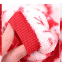 HKM-0944189 Santa Outfit for Pets - Comfortable Cotton Clothes for Christmas Celebrations