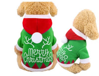 HKM-0944189 Santa Outfit for Pets - Comfortable Cotton Clothes for Christmas Celebrations
