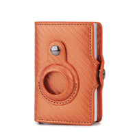 HKM-094675 Men's PU Leather Multifunctional Card Holder Wallet with Banknote Clip and Card Slots