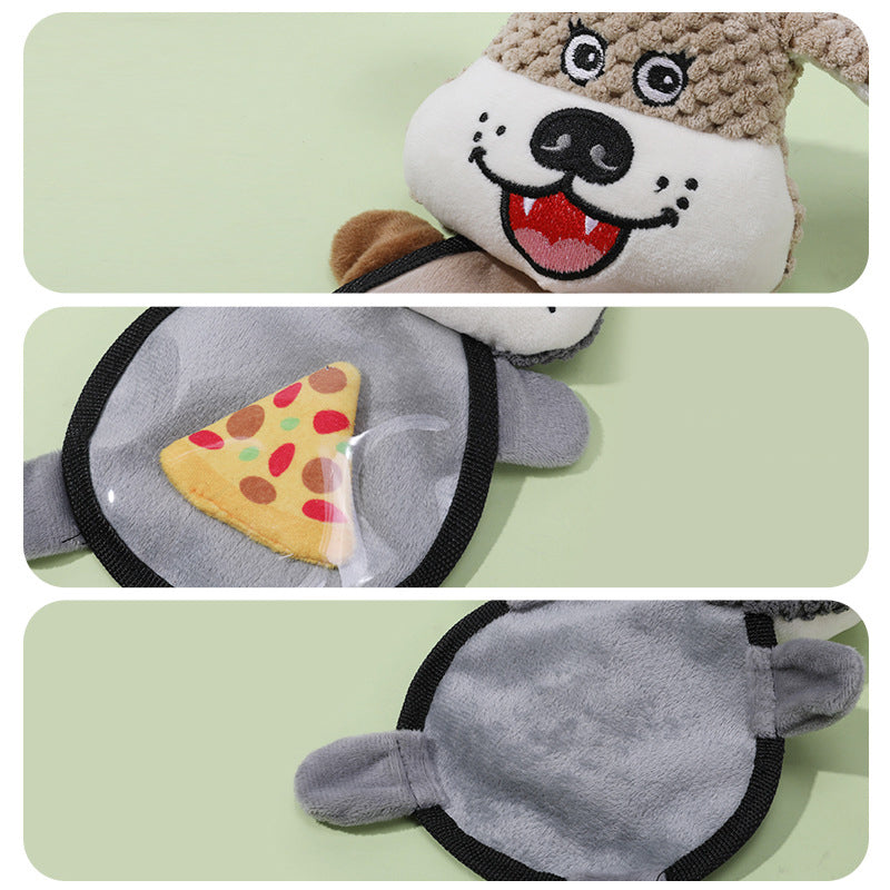 HKM-0947133 Interactive Plush Talking Mouse Toy for Dogs - Ideal for Teddy and Golden Retrievers