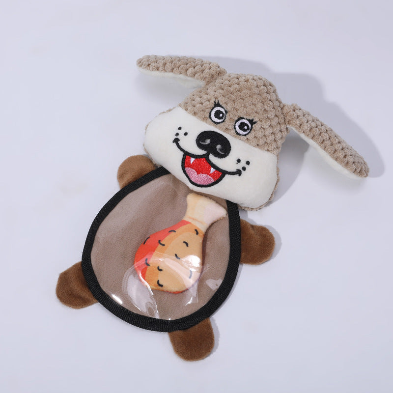 HKM-0947133 Interactive Plush Talking Mouse Toy for Dogs - Ideal for Teddy and Golden Retrievers