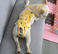 HKM-0947901 Comfortable Cotton Menstrual Pants for Women in Yellow and Pink Designs