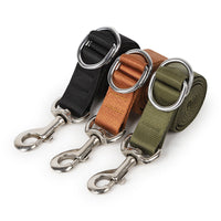 HKM-0949309 Adjustable Polyester Dog Leash with Golden Wool Edge for Large Breeds