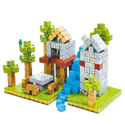 HKM-094931 106-Piece Magnetic Building Blocks Construction Set for Creative Learning