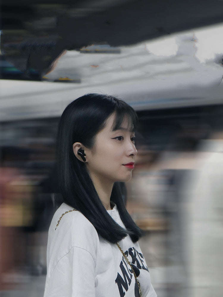 HKM-094995 Active Noise Reduction Bluetooth Headset – Waterproof True Wireless In-Ear Sports Earphones with Long Battery Life and AAC Support