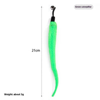 HKM-0950333 Telescopic Cat Wand Toy with Glass Fiber and Plush, Extends to 98cm