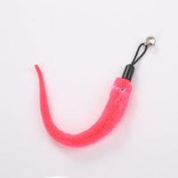 HKM-0950333 Telescopic Cat Wand Toy with Glass Fiber and Plush, Extends to 98cm