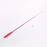 HKM-0950333 Telescopic Cat Wand Toy with Glass Fiber and Plush, Extends to 98cm