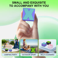 HKM-095123 Bluetooth Speaker X1 - Portable Wireless Audio Device with Dual Machine Coupling, USB Charging, and Call Function
