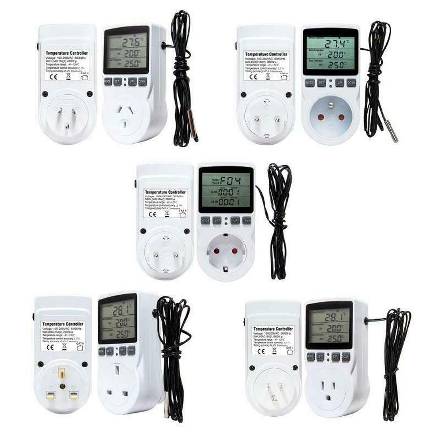 HKM-095315 Smart Temperature Control Countdown Socket Switch