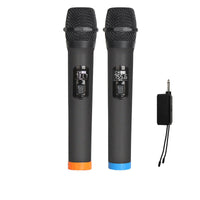 HKM-095507 Wireless Moving Coil Handheld Microphone with Rechargeable Lithium Battery for Stage and KTV