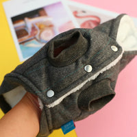 HKM-0955837 Thick Winter Cotton Vest for Puppies - Cozy and Warm Pet Apparel
