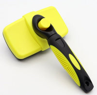 HKM-0956861 Self-Cleaning Telescopic Pet Comb for Dogs and Cats - Stainless Steel Needle Hair Removal Tool