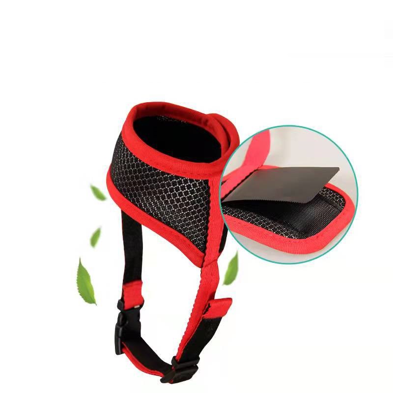 HKM-0957117 Adjustable Pet Muzzle for Dogs - Anti-Biting, Anti-Barking, and Eating Protection in Various Sizes and Colors