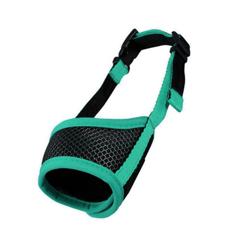 HKM-0957117 Adjustable Pet Muzzle for Dogs - Anti-Biting, Anti-Barking, and Eating Protection in Various Sizes and Colors