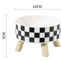 HKM-0957245 Tall Stainless Steel Pet Bowl for Cats and Dogs - Non-Slip Anti-Tumble Design, Large Capacity